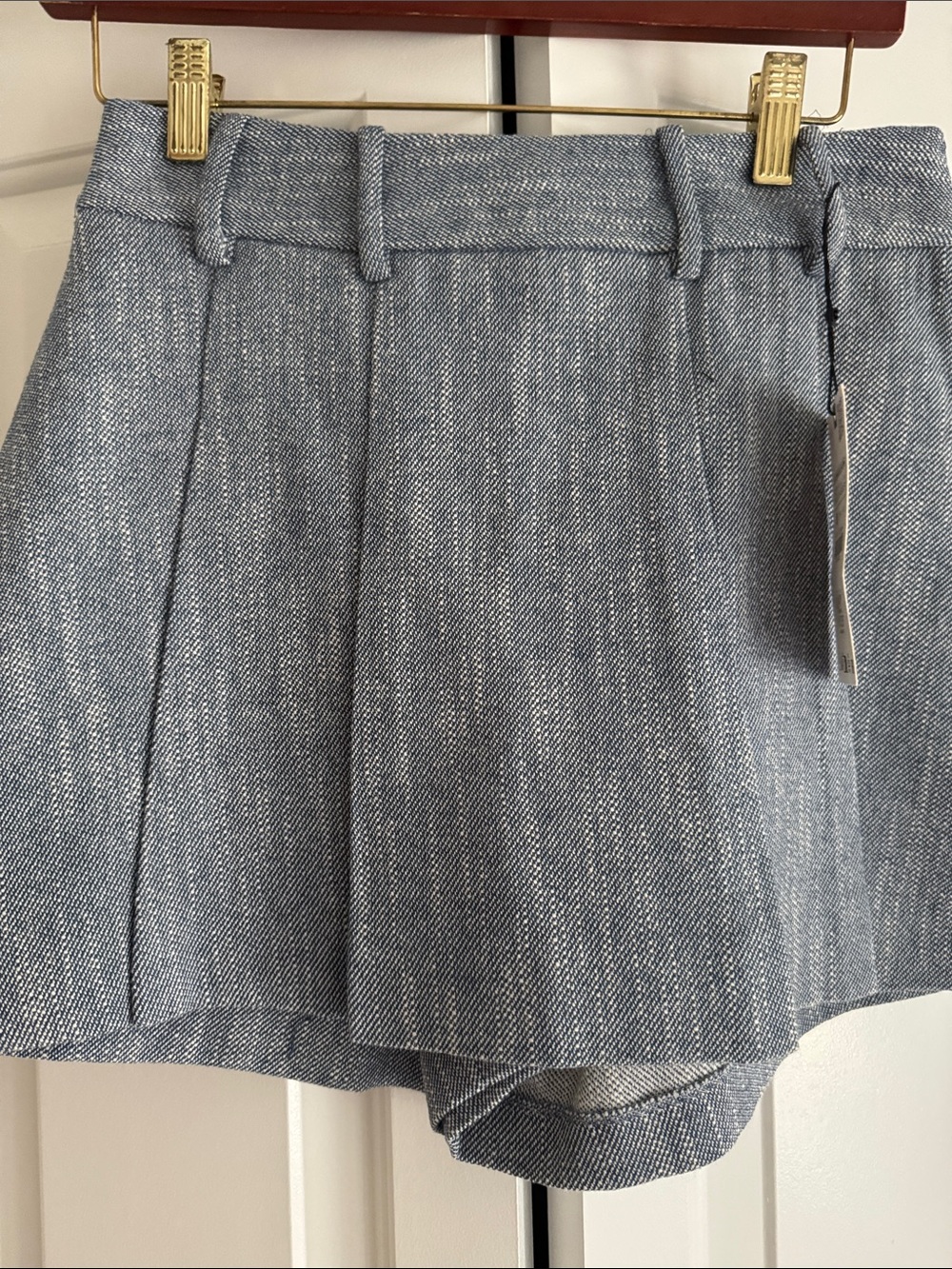 Zara Grey Textured Skort